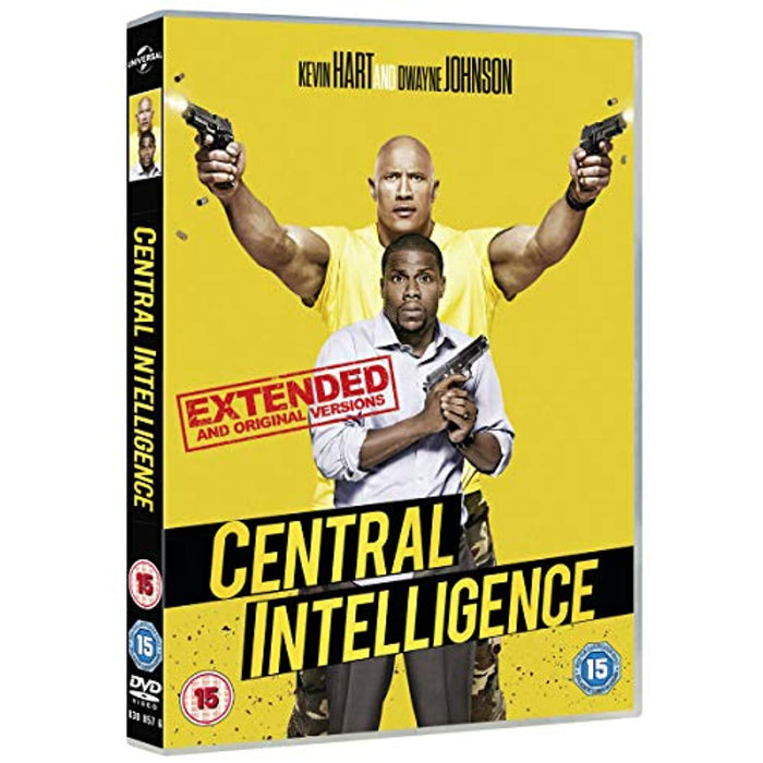 Central Intelligence [DVD] [2016] [Region 2, 4] - New Sealed - Attic Discovery Shop