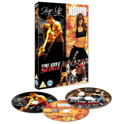 Step Up / Honey / You Got Served 3 Film Collection Set [DVD] [Region 2, 4] - Like New - Attic Discovery Shop