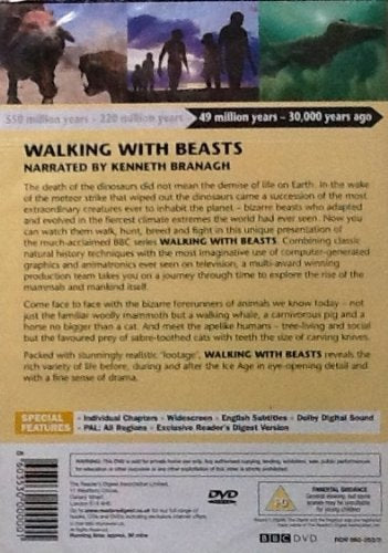 Walking with Beasts [DVD] [2001] [Region Free] - New Sealed - Attic Discovery Shop