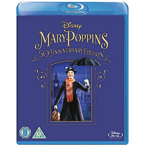 Mary Poppins 50th Anniversary Edition [Blu-ray] [Region Free] - Very Good - Attic Discovery Shop