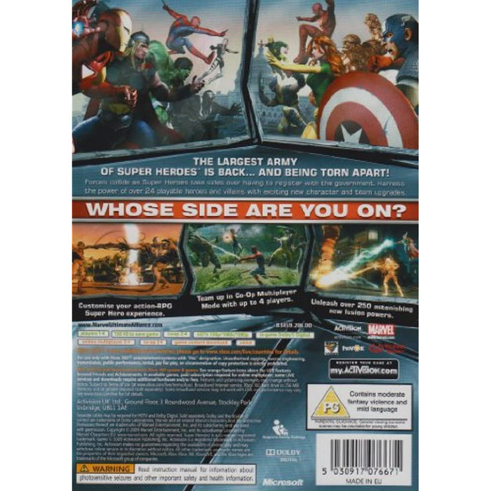 Marvel Ultimate Alliance 2 (Xbox 360 Game) [PAL] - Good - Attic Discovery Shop