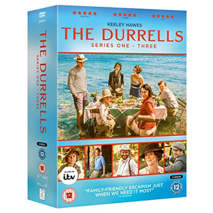 The Durrells Series 1-3 One - Three Seasons [DVD Boxset] [Reg 2, 4] - New Sealed - Attic Discovery Shop