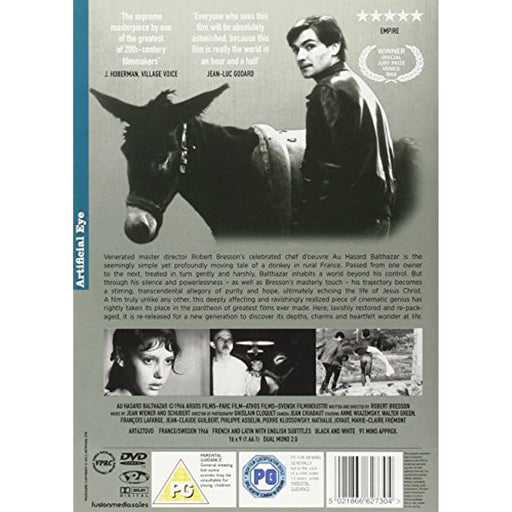 Au Hasard Balthazar - (French & Latin English Subtitles) [DVD] [1966] [Region 2] - Very Good - Attic Discovery Shop