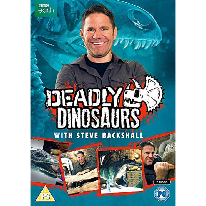 Deadly Dinosaurs With Steve Backshall [DVD] [2018] [Region 2 & 4] - Very Good - Attic Discovery Shop