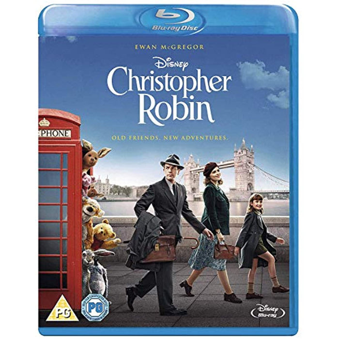 Christopher Robin (Blu-Ray) Ewan McGregor [2018] [Region Free] - New Sealed - Attic Discovery Shop