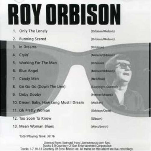 Roy Orbison [CD Album] - In Dreams - Cryin' - Blue Angel - Running Scared - Only - Very Good - Attic Discovery Shop