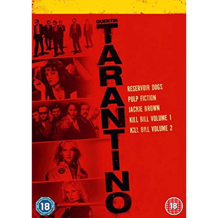Quentin Tarantino Collection Pulp Fiction etc [DVD Box Set] [Reg 2] - New Sealed - Attic Discovery Shop