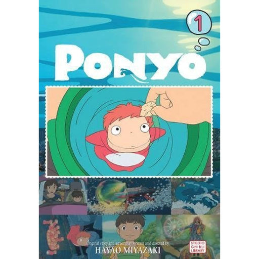 Volume 1 (Ponyo Film Comics) Rare Paperback Book - Very Good - Attic Discovery Shop