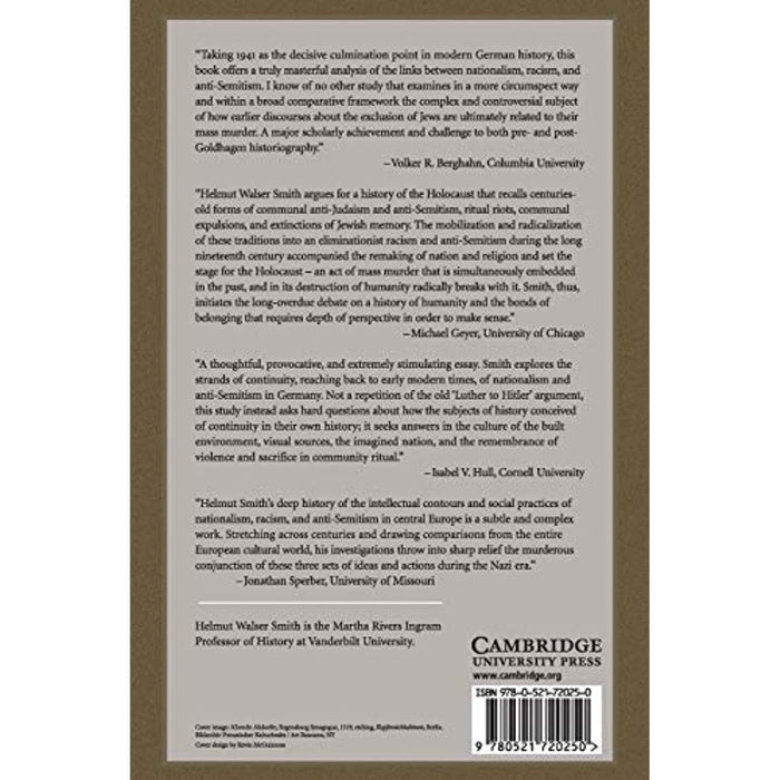 The Continuities of German History: Nation, Religion, and Race Paperback Book - Like New - Attic Discovery Shop