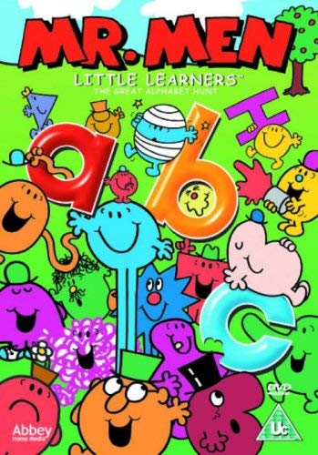 Mr Men - The Great Alphabet Hunt - Little Learners [DVD] [Region 2] - New Sealed - Attic Discovery Shop