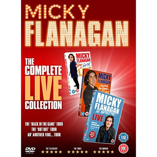 Micky Flanagan The Complete Live Collection (2017) [DVD Box Set] [Region 2] - Like New - Attic Discovery Shop