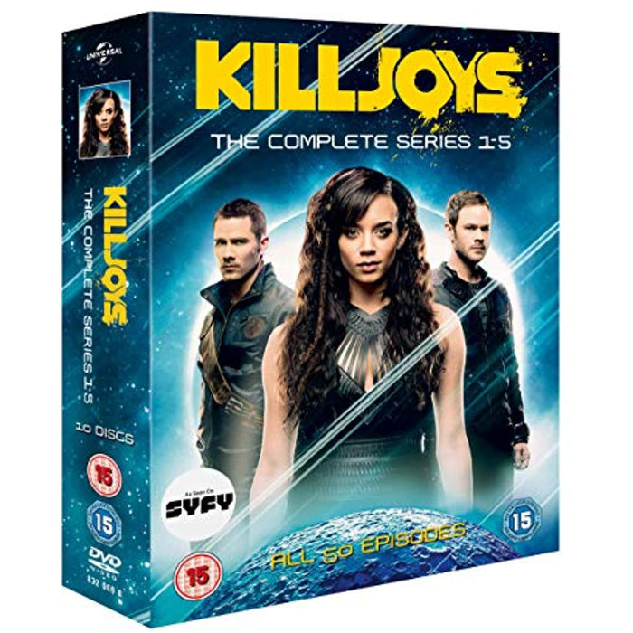 Killjoys The Complete Series 1 2 3 4 5 Season 1-5 DVD Set [Reg 2+4] - New Sealed - Attic Discovery Shop