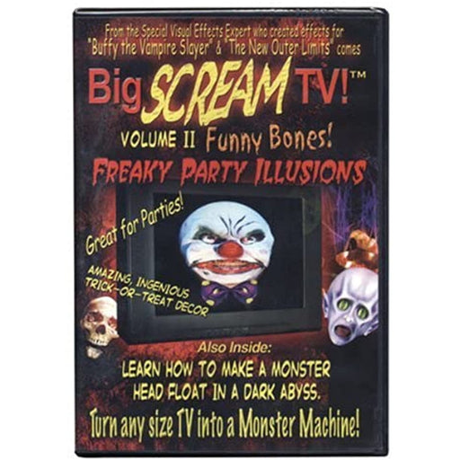 Big Scream TV! Volume II Funny Bones! (Rare Home TV Scareware) [DVD] Region Free - Very Good - Very Good - Attic Discovery Shop