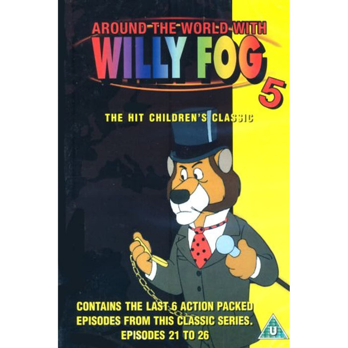 Around The World With Willy Fog Vol.5 Volume 5 Classic Kids [DVD] [Region Free] - Very Good - Attic Discovery Shop