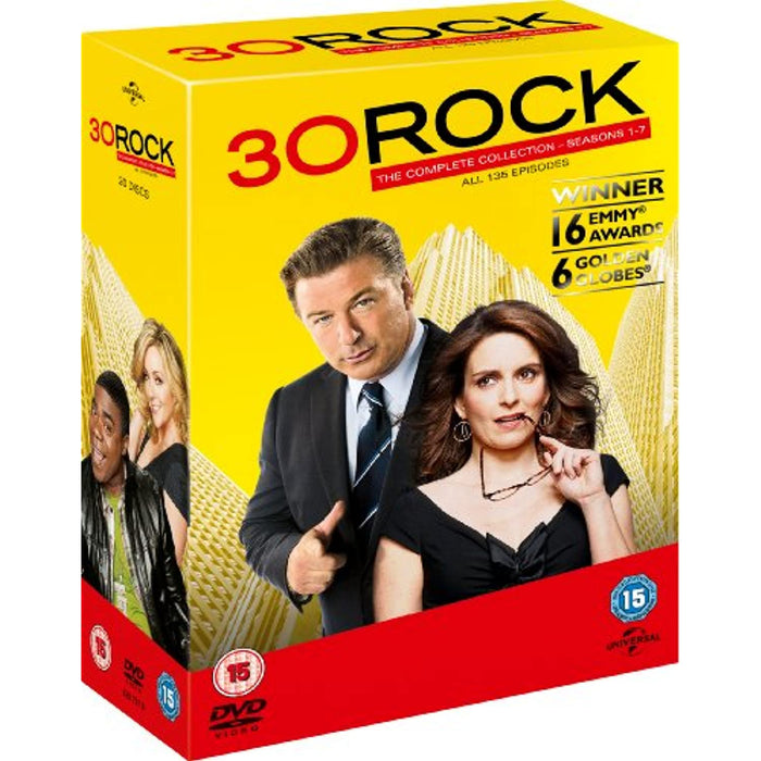 30 Rock The Complete Collection Season 1-7 [DVD Box Set] [Region 2] - New Sealed - Attic Discovery Shop