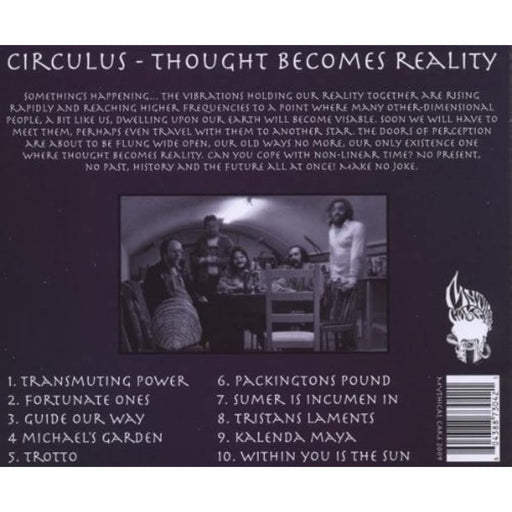 Circuluz - Thought Becomes Reality [CD Album] - Very Good - Attic Discovery Shop
