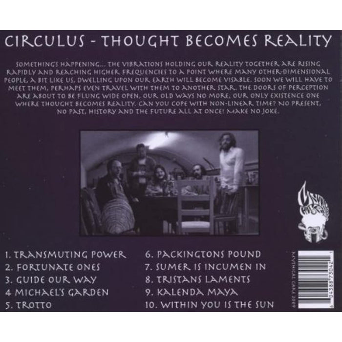 Circuluz - Thought Becomes Reality [CD Album] - Very Good - Attic Discovery Shop