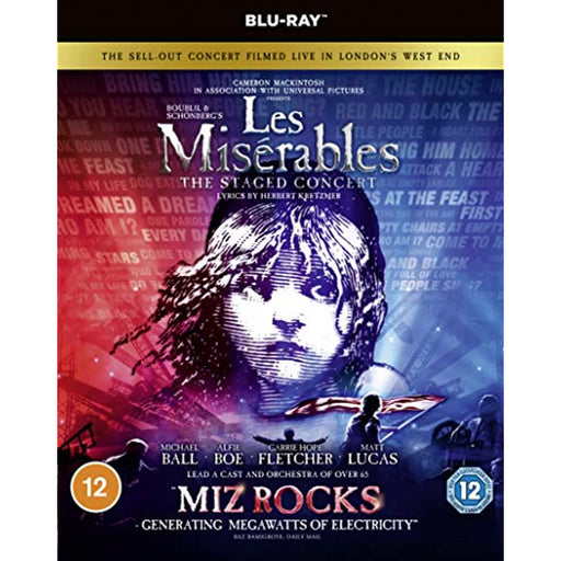 Les Miserables: The Staged Concert [Blu-ray] [2019] [Region B] - Like New - Attic Discovery Shop