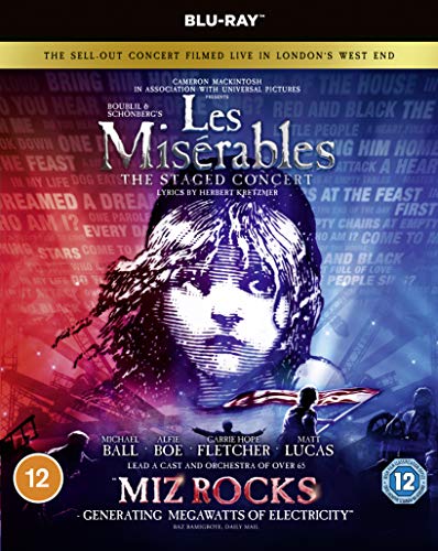 Les Miserables: The Staged Concert [Blu-ray] [2019] [Region B] - Very Good - Attic Discovery Shop