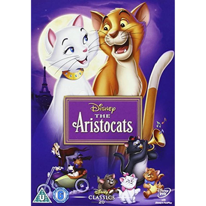 The Aristocats - Disney [DVD] [Region 2] - (New, Torn Seal) - Like New - Like New - Attic Discovery Shop