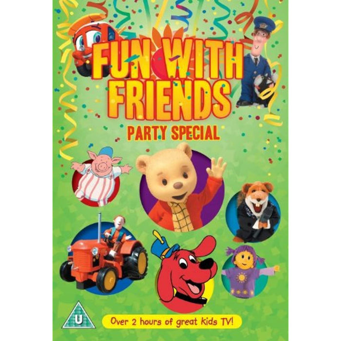 Fun With Friends Party Special Over 2 Hours Kids TV! DVD [Reg 2] - New Sealed - Attic Discovery Shop