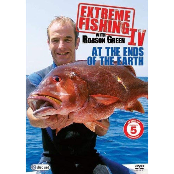 Extreme Fishing with Robson Green Series Four 4 IV [DVD] [Region 2] (2 Disc Set) - Like New - Attic Discovery Shop