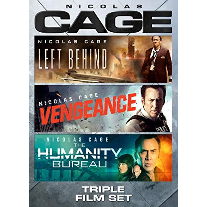 Nicolas Cage Triple Film Set [DVD] [Region 2] - Like New - Attic Discovery Shop