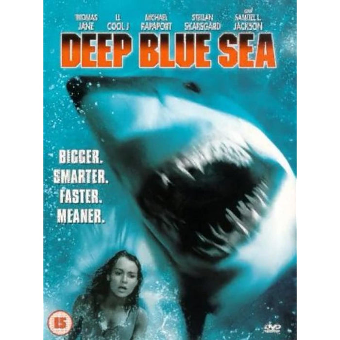 Deep Blue Sea [1999] [DVD] [Region 2] - New Sealed - Attic Discovery Shop