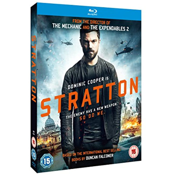 NEW Sealed - Stratton [Blu-ray] [Region A + B + C] (Region Free) Dominic Cooper - Attic Discovery Shop