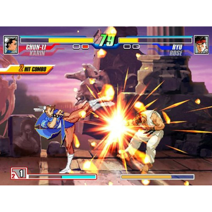 Capcom Fighting Jam - Street Fighter, Dark Stalkers PS2 PlayStation 2 Game [PAL] - Very Good - Attic Discovery Shop