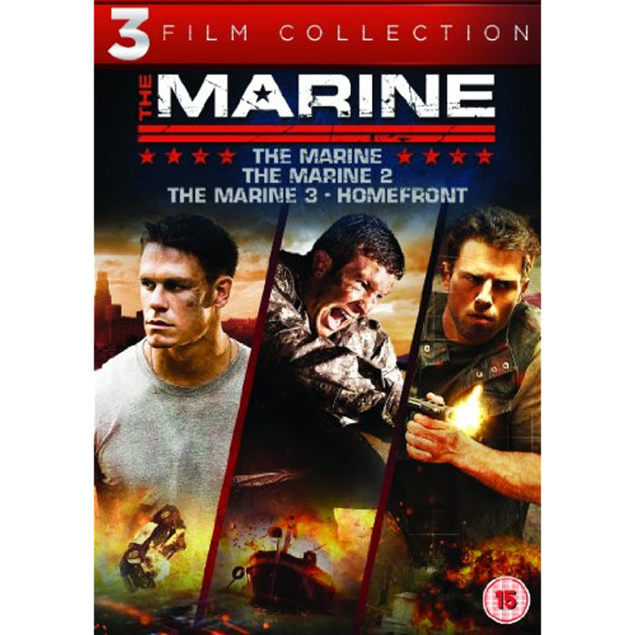 The Marine 1-3 Three Film Collection [DVD] [2006] [Region 2] - New Sealed - Attic Discovery Shop
