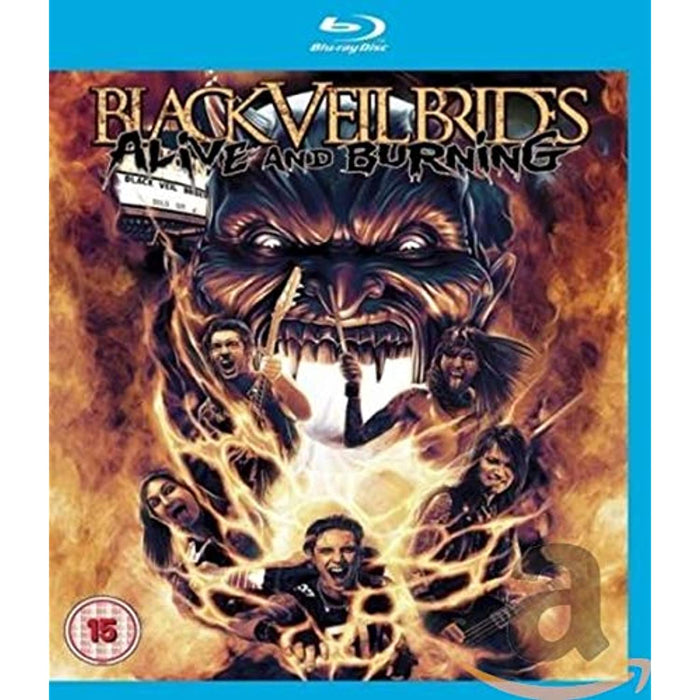 Black Veil Brides Alive and Burning [Blu-ray] [2015] [Region B] - New Sealed - Attic Discovery Shop