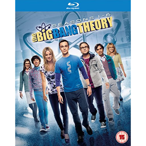 The Big Bang Theory Season 1-6 Blu-ray Reg Free - New Seal, Loose Plastic Inside - Like New - Attic Discovery Shop