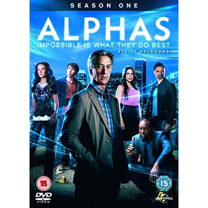 Alphas - Season 1 The Complete Series One [DVD] [2017] [Region 2, 4, 5] - Very Good - Attic Discovery Shop