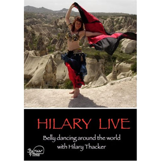 Hilary Thacker Live Belly Dancing Around The World DVD Reg Free - New Sealed - Attic Discovery Shop