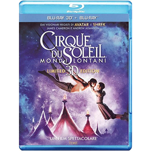 Cirque Du Soleil - Mondi Lontani [Blu-ray 3D + 2D] (2 Disc) Rare Italian Import - Very Good - Attic Discovery Shop