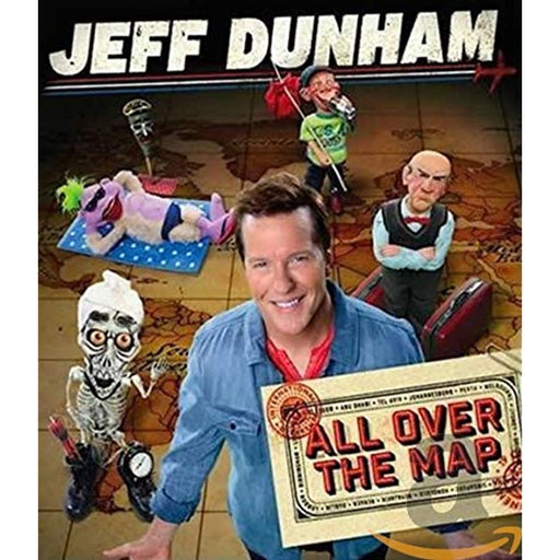 Jeff Dunham - All Over the Map [Blu-ray] [Region Free] - Like New - Attic Discovery Shop
