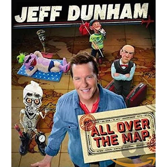 Jeff Dunham - All Over the Map [Blu-ray] [Region Free] - Like New - Attic Discovery Shop