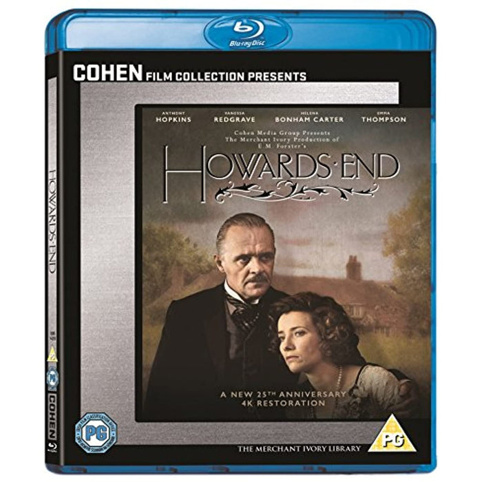 Howard’s End – 25th Anniversary [Blu-ray] [1992] [Region B] - New Sealed - Attic Discovery Shop