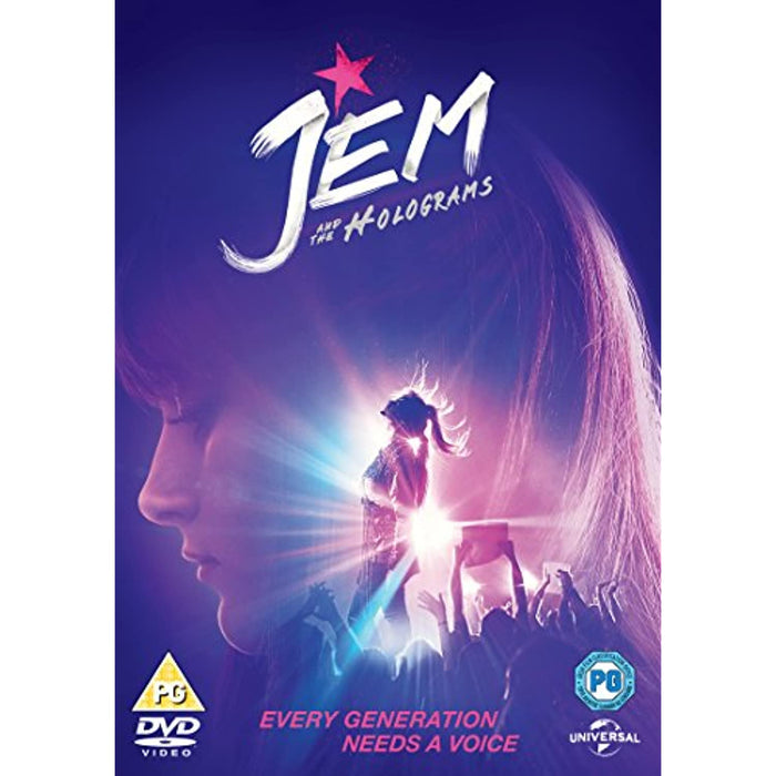 Jem and the Holograms [DVD] [2015] [Region 2] - New Sealed - Attic Discovery Shop