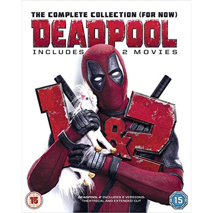 Deadpool 1 & 2 The Complete Collection Double Pack Blu-ray Boxset [Region Free] - Like New - Attic Discovery Shop