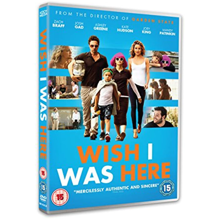 WISH I WAS HERE [DVD] [Region 2] - New Sealed - Attic Discovery Shop