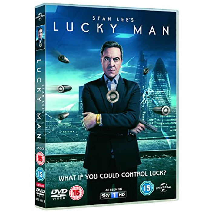 Stan Lee's Lucky Man - Series 1 [DVD] [2016] - [Region 2, 4] (New, Torn Seal) - Like New - Like New - Attic Discovery Shop
