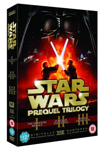 Star Wars Trilogy: Episodes I, II And III [DVD] [2017] [Region 2] - New Sealed - Attic Discovery Shop