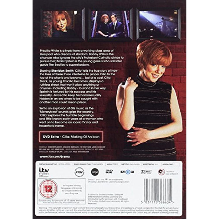 Cilla - Sheridan Smith [DVD] [2014] [Region 2] - New Sealed - Attic Discovery Shop