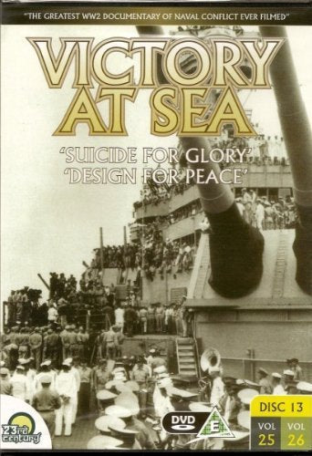 Victory At Sea Series Suicide For Glory & Design For Peace DVD [Reg Free] Sealed - Attic Discovery Shop