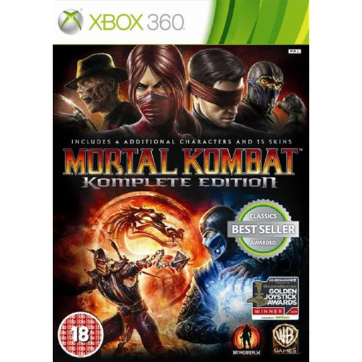 Mortal Kombat Komplete Complete Edition (Xbox 360 Game) [PAL] (Rare DLC on Disc) - Very Good - Attic Discovery Shop