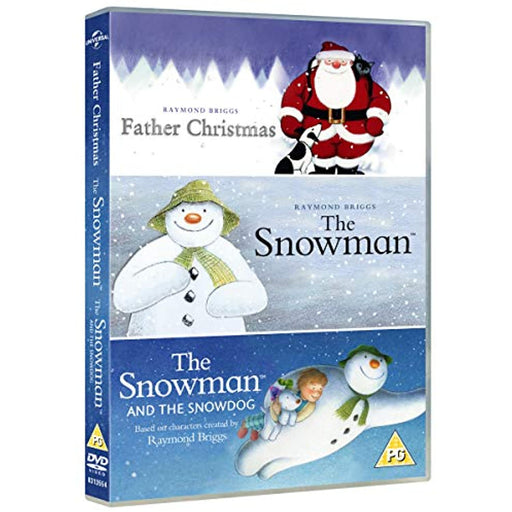 Briggs Christmas Triple (Snowman etc) [DVD]  [R2] - [New Torn Seal] - Like New - Attic Discovery Shop