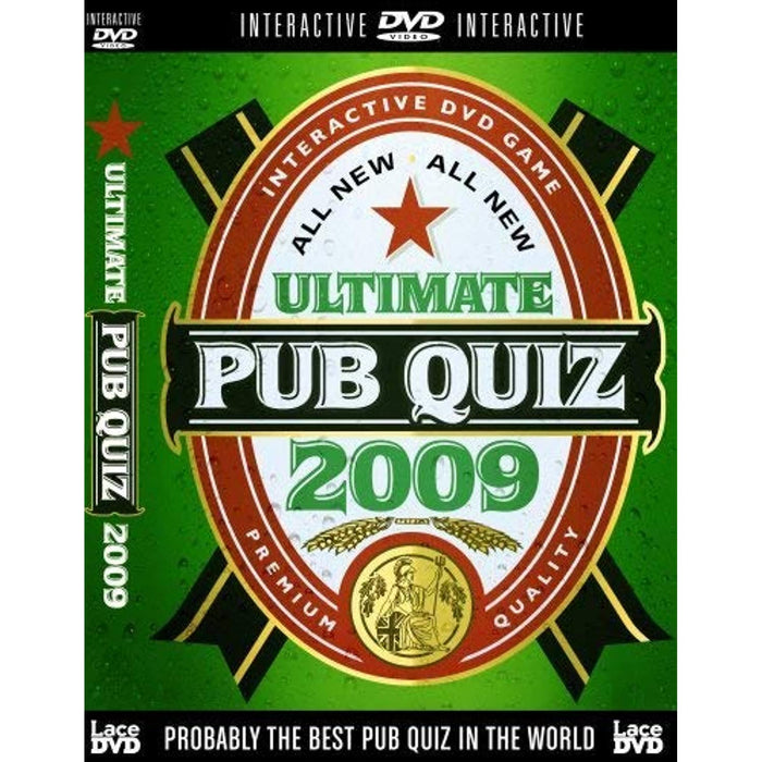 All New Ultimate Pub Quiz 2009 [Interactive DVD] [2008] [Region 2] - New Sealed - Attic Discovery Shop
