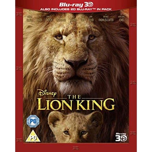 The Lion King [Blu-ray 3D + 2D] [2019] (Disney) [Region Free] - Very Good - Attic Discovery Shop